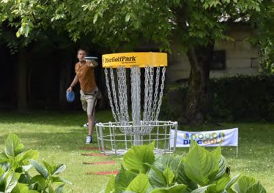 Disc golf for holiday homes